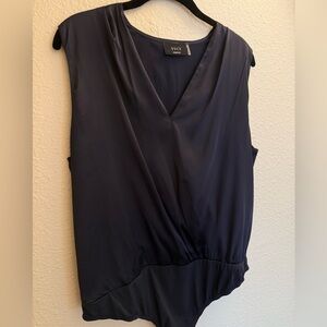 Vici Deep Blue Sleeveless Bodysuit